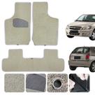 Tapete capacho automotivo para Celta Todos Modelos Linha Premium Sob Medida Cor Bege Sem odor Lindo