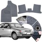 Tapete capacho automotivo para Gol G2 a G6 Linha Premium Sob Medida Cor Cinza Sem odor Lindo