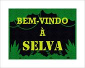 Tapete Capacho Bem-vindo à Selva