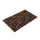 Tapete Capacho de Cozinha Pyramid Wall 80x50 Antiperrante