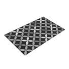 Tapete Capacho de Cozinha Stars Pt 60x40 Antiderrapante