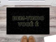 Tapete Capacho Decorativo Entrada Porta Sala Bem vindo você é (Star Wars)