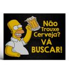 Tapete Capacho Decorativo Homer Simpson Não trouxe cerveja vá buscar!