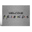 Tapete Capacho Decorativo Welcome Friends