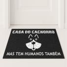 Tapete Capacho Divertido Casa do Cachorro 60x40 Dog Pet Lar