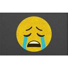 Tapete Capacho Emoji Chorando 60x40 cm Tapete Capacho Emoji Chorando 60x40 cm