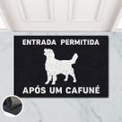Tapete Capacho Entrada Cafuné Golden 60x40 Cachorro Labrador