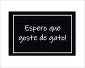 Tapete Capacho Espero Que Goste De Gato