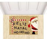 Tapete Capacho Feliz Natal Ho Ho Ho Papai Noel 60x40 cm Tapete Capacho Feliz Natal Ho Ho Ho Papai Noel 60x40 cm