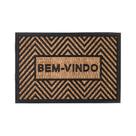 Tapete Capacho Fibra de Coco 40x60cm Bem-Vindo Texas 05 Corttex