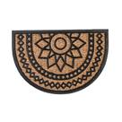 Tapete Capacho Fibra de Coco 40x60cm Meia Lua Texas 02 Corttex