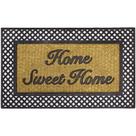 Tapete Capacho Fibra de Coco Kapazi 45x75cm Home Sweet Home