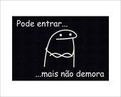 Tapete Capacho Flork Pode Entrar Mas Não Demora