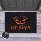 Tapete Capacho Happy Halloween Abobora 60x40 Jack O'Lantern