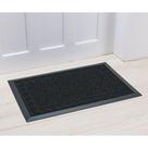 Tapete Capacho Lima 60x90cm Preto Des.001 Niazitex
