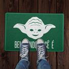 Tapete Capacho Mestre Yoda Star Wars 60x40cm Tapete Capacho Mestre Yoda Star Wars 60x40cm