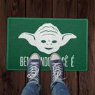 Tapete Capacho Mestre Yoda Star Wars 60x40cm Tapete Capacho Mestre Yoda Star Wars 60x40cm