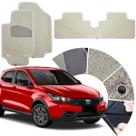 Tapete Capacho Para Fiat Argo 2017 a 2025 Luxo Sem Odor Mágico Traseiro inteiriço Cor Bege 3 Peças Premium Tapete Capacho Para Fiat Argo 2017 a 2025 Luxo Sem Odor Mágico Traseiro inteiriço Cor Bege 3 Peças Premium