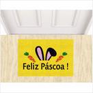 Tapete capacho para páscoa decorativo, cores bem vivas.