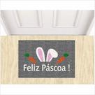 Tapete capacho para páscoa, para decoração muito resistente.