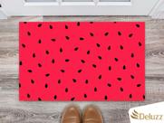 Tapete Capacho Personalizado Divertido Coleção Estampas Frutas