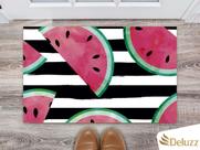 Tapete Capacho Personalizado Divertido Coleção Estampas Frutas