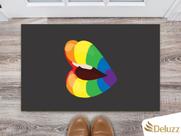 Tapete Capacho Personalizado Divertido Coleção Estampas LGBTQIA+