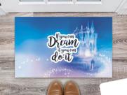 Tapete Capacho Personalizado Divertido Dreams