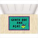 Tapete capacho personalizado gente que ama açai decoração Tapete capacho personalizado gente que ama açai decoração