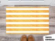 Tapete Capacho Personalizado Gold The White