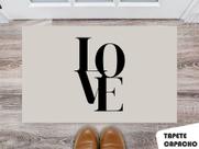 Tapete Capacho Personalizado Love Letras Tapete Capacho Personalizado Love Letras