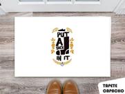 Tapete Capacho Personalizado Put a Sock In It Tapete Capacho Personalizado Put a Sock In It