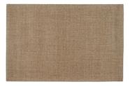 Tapete Capacho Retangular Liso Sisal Bege 100x150 Cm Apaeb