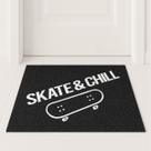 Tapete Capacho Skate Chill 60x40 sk8 street jovem entrada