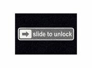 Tapete Capacho, Slide To Unlock 60x40 cm