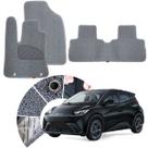 Tapete Capacho Vinil Automotivo para BYD Dolphin Mini Cor Cinza Qualidade Premium Sob Medida Original Lanzi