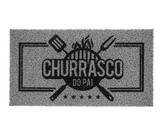 Tapete Capacho Vinil Churrasco Do Pai 75x40 Home Kapazi