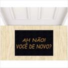 Tapete capacho vinil divertido 60cmx40cm
