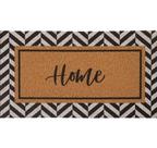 Tapete Capacho Vinil Home Moldura 75x40 Home Kapazi