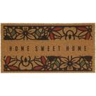 Tapete Capacho Vinil Terral Kapazi 40x75cm Flores (Home Sweet Home)