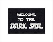 Tapete Capacho Welcome Dark Side 60x40 - Preto