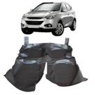 Tapete carpete assoalho preto fosco luxo hyundai ix 35 ix35 Tapete carpete assoalho preto fosco luxo hyundai ix 35 ix35