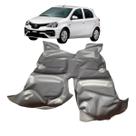 Tapete Carpete Assoalho Vinil Liso Toyota Etios Hatch grafit