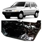 Tapete Carpete Assoalho Vinil verniz Fiat Uno Ate 98 preto