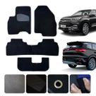 Tapete Carpete automotivo para Caoa Cherry Tiggo 8 2026 GDi Cor Preta Luxo 4 peças lindo