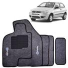 Tapete Carpete Bordado Fiat Palio 1996 até 2011 - (Jogo 5 Peças)