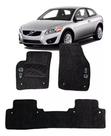 Tapete Carpete Bordado Volvo C30 De 2005 Até 2011 - 500.482PTO Tapete Carpete Bordado Volvo C30 De 2005 Até 2011 - 500.482PTO
