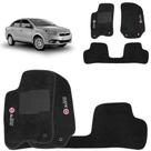 Tapete Carpete Fiat Grand Siena 2016 a 2021 Preto 3 Peças Tapete Carpete Fiat Grand Siena 2016 a 2021 Preto 3 Peças