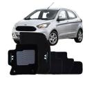 Tapete Carpete Ford Ka 2015 a 2020 Jogo com 5 peças