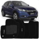 Tapete Carpete Hrv 2015 à 2018 Logo Bordado Jogo 5 Peças Personalizado Automotivo